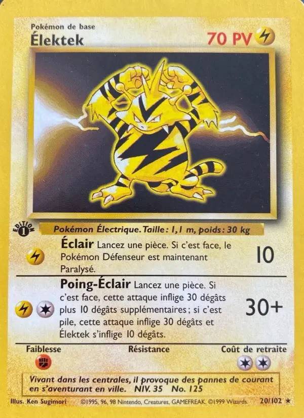 Élektek — carte 20 de l’extension Set de Base