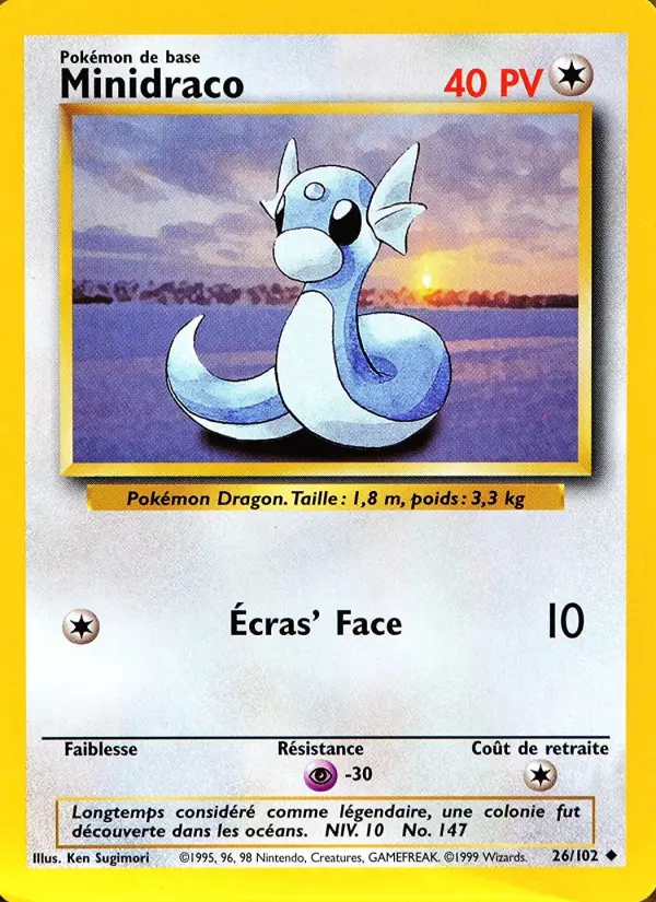 Minidraco — carte 26 de l’extension Set de Base