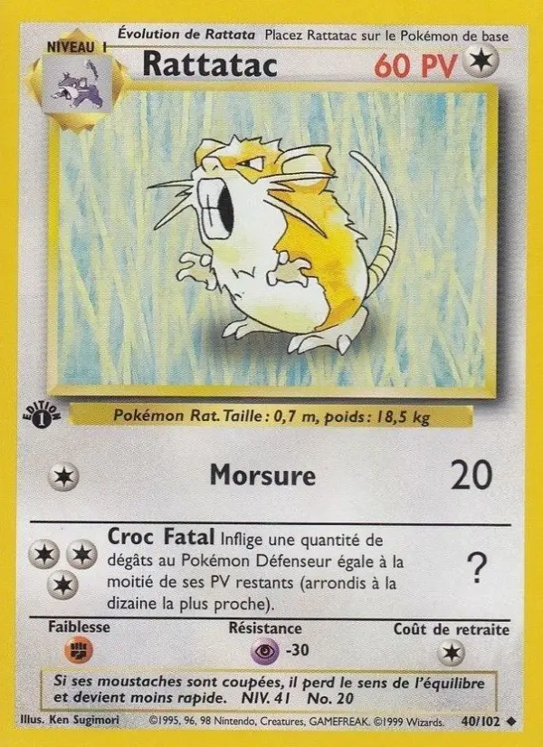 Rattatac — carte 40 de l’extension Set de Base