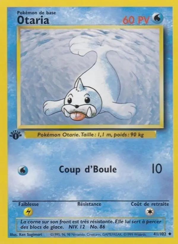Otaria — carte 41 de l’extension Set de Base