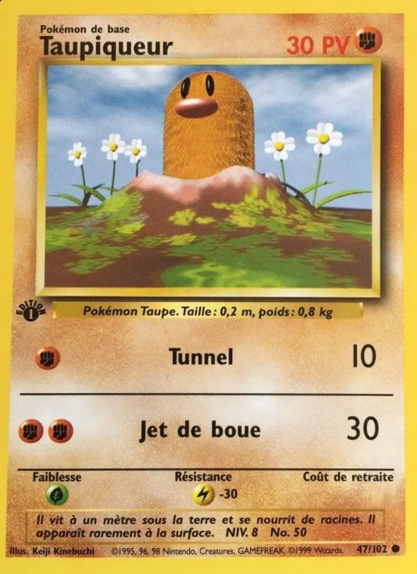Taupiqueur — carte 47 de l’extension Set de Base