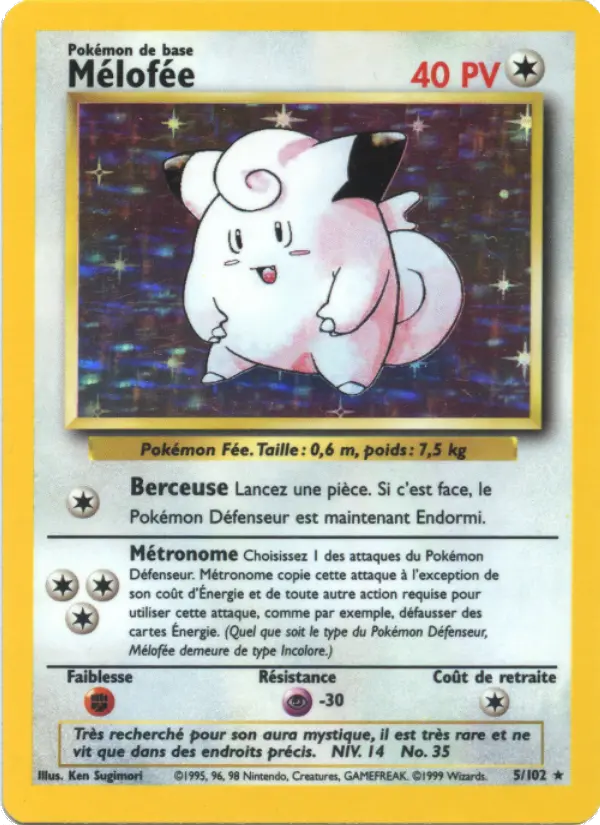 Mélofée — carte 5 de l’extension Set de Base