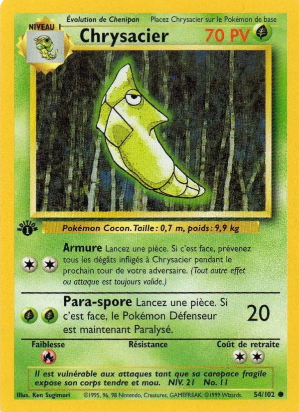 Chrysacier — carte 54 de l’extension Set de Base