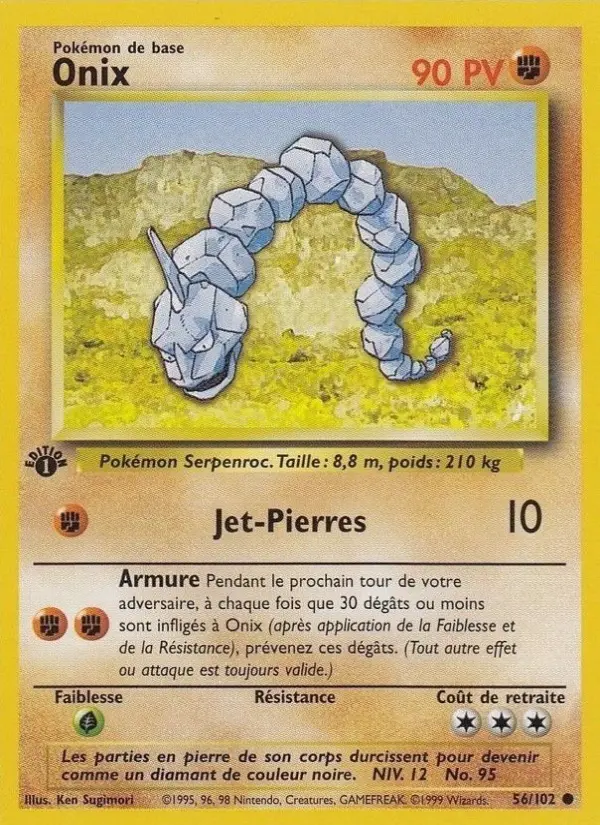 Onix — carte 56 de l’extension Set de Base