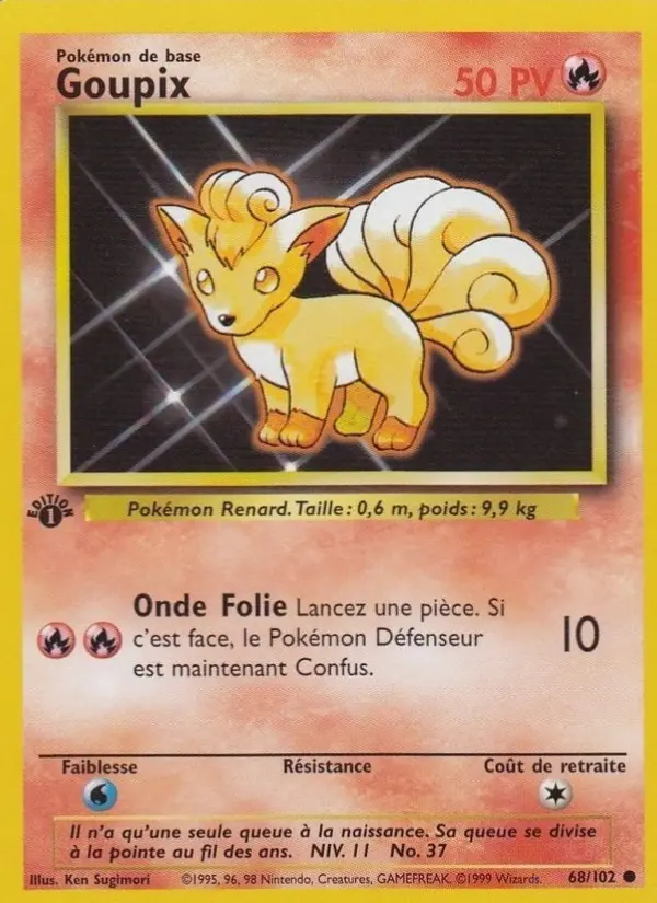 Goupix — carte 68 de l’extension Set de Base