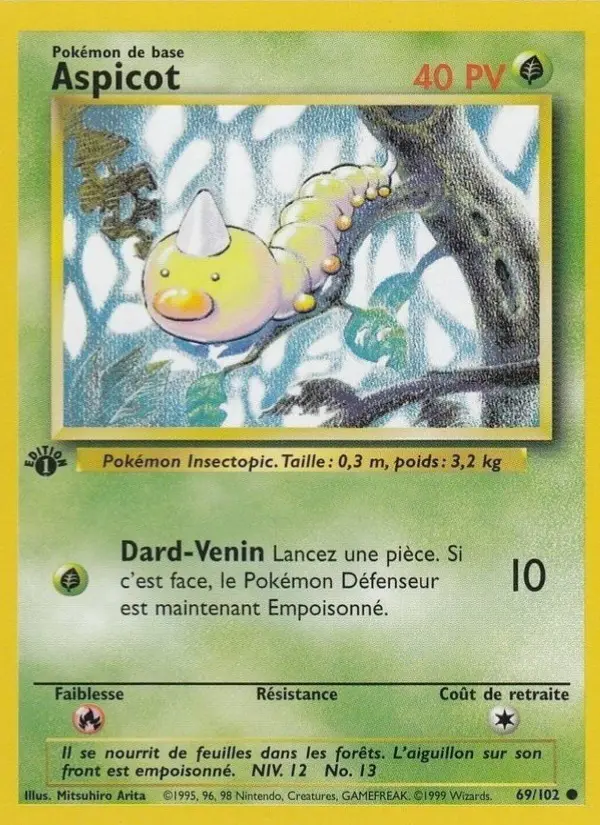 Aspicot — carte 69 de l’extension Set de Base