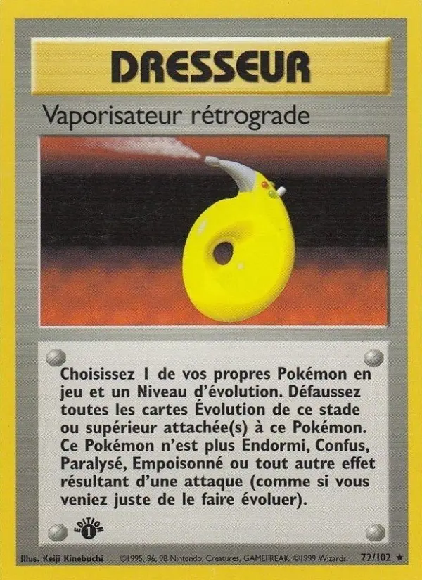 Vaporisateur rétrograde — carte 72 de l’extension Set de Base