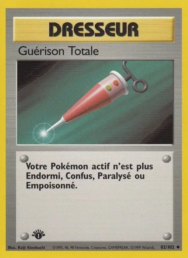 Guérison Totale — carte 82 de l’extension Set de Base