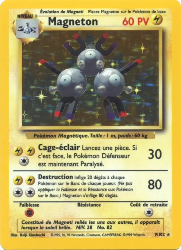 Magneton — carte 9 de l’extension Set de Base