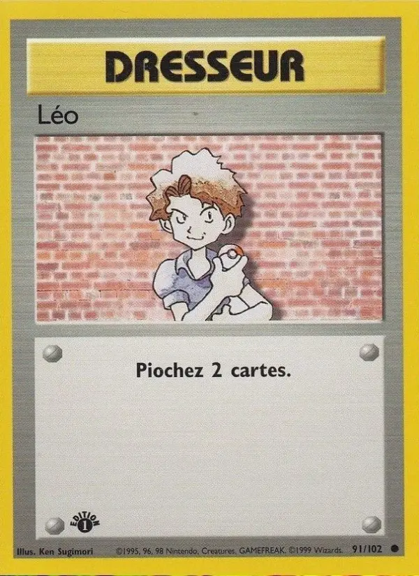 Léo — carte 91 de l’extension Set de Base