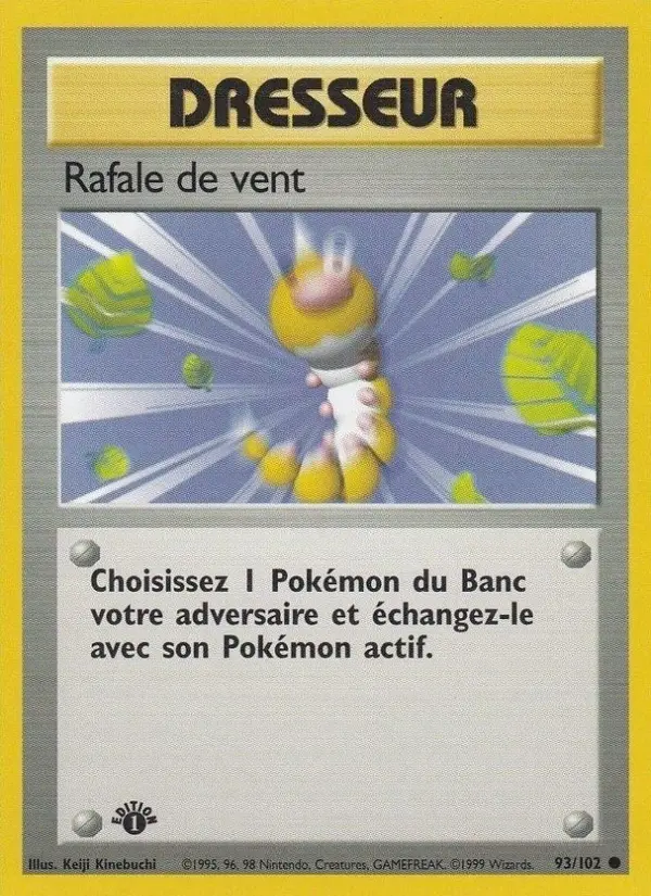 Rafale de vent — carte 93 de l’extension Set de Base