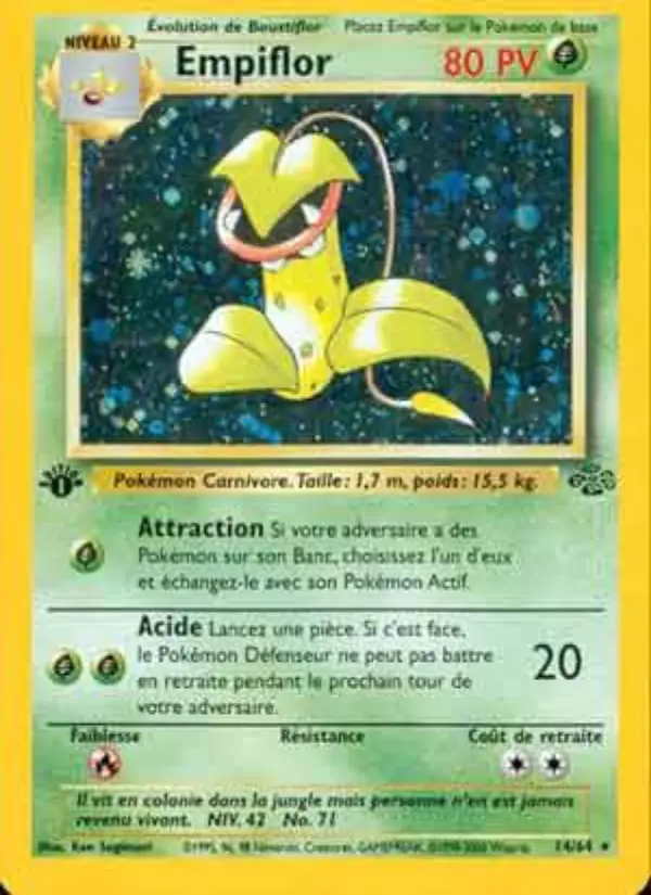 Empiflor — carte 14 de l’extension Jungle