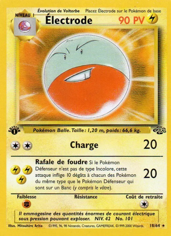 Électrode — carte 18 de l’extension Jungle