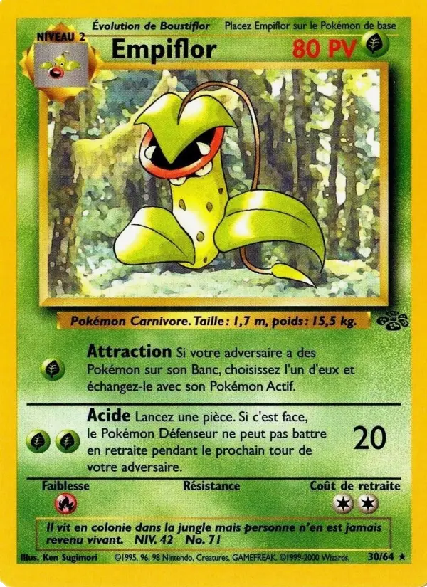Empiflor — carte 30 de l’extension Jungle