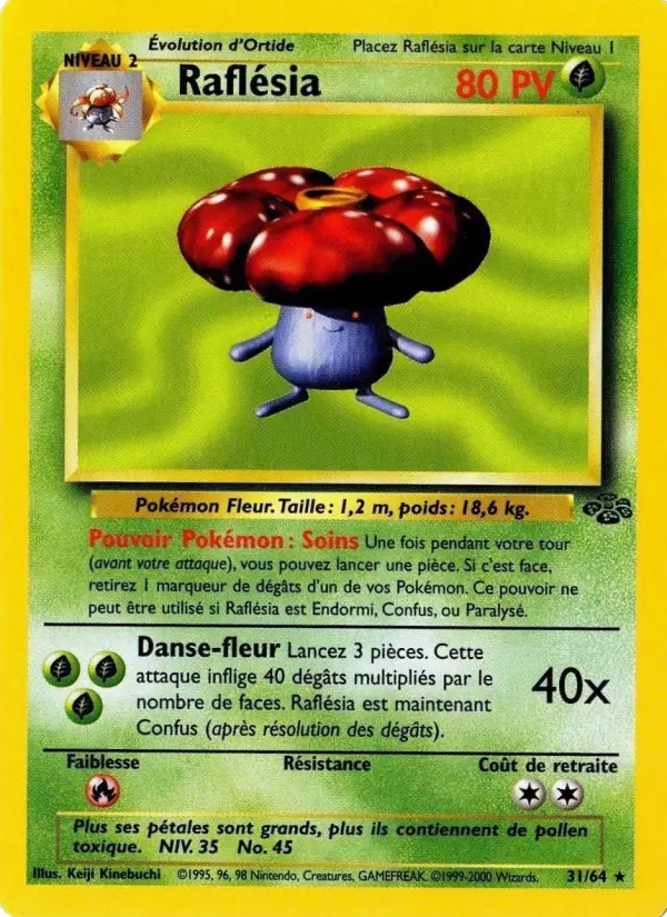 Raflésia — carte 31 de l’extension Jungle