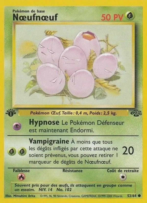 Nœufnœuf — carte 52 de l’extension Jungle