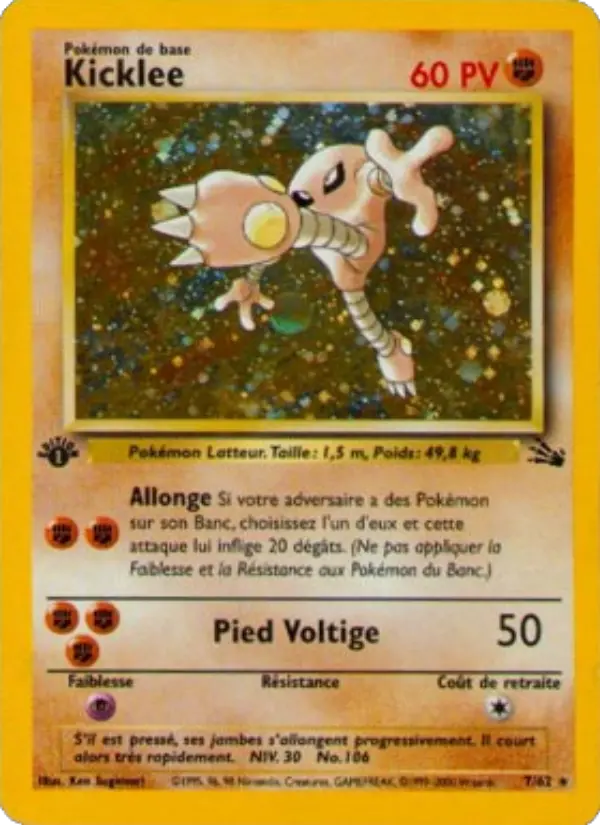 Kicklee — carte 7 de l’extension Fossile
