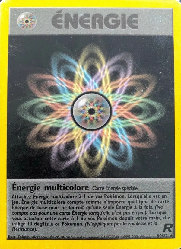 Énergie multicolore — carte 80 de l’extension Team Rocket