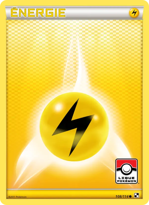 Énergie Électrique — carte 108 de l’extension Noir & Blanc