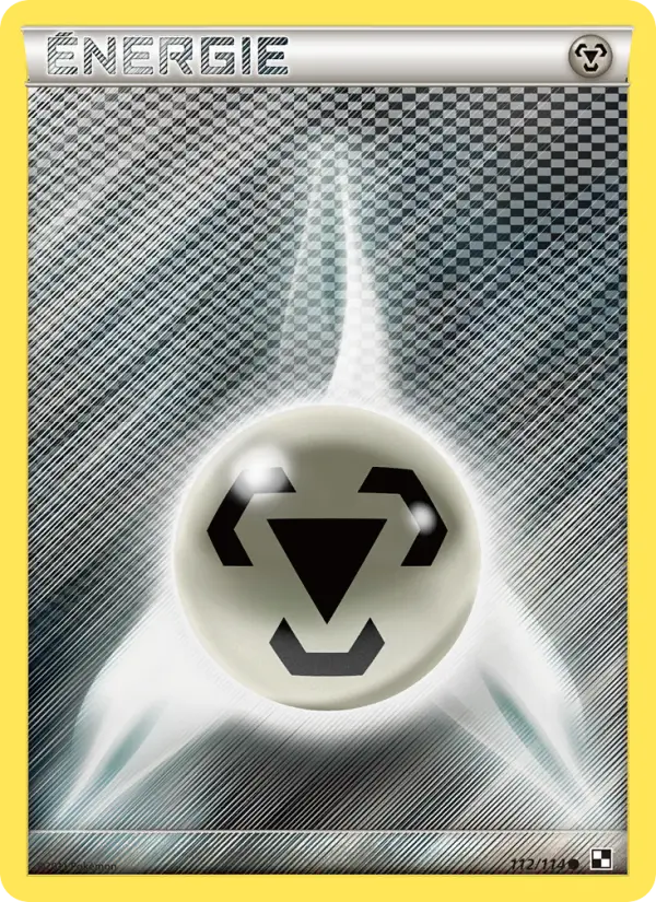 Énergie Métal — carte 112 de l’extension Noir & Blanc