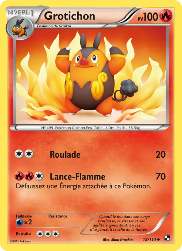 Grotichon — carte 18 de l’extension Noir & Blanc