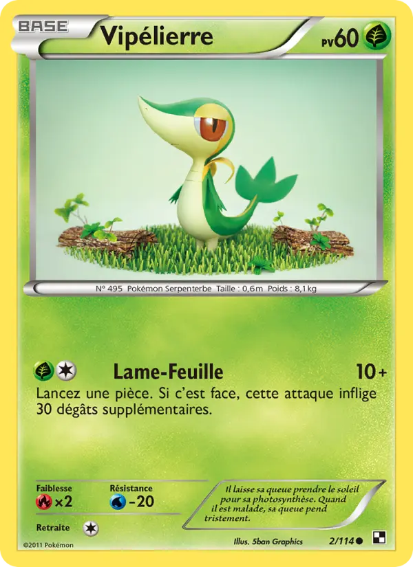 Vipélierre — carte 2 de l’extension Noir & Blanc