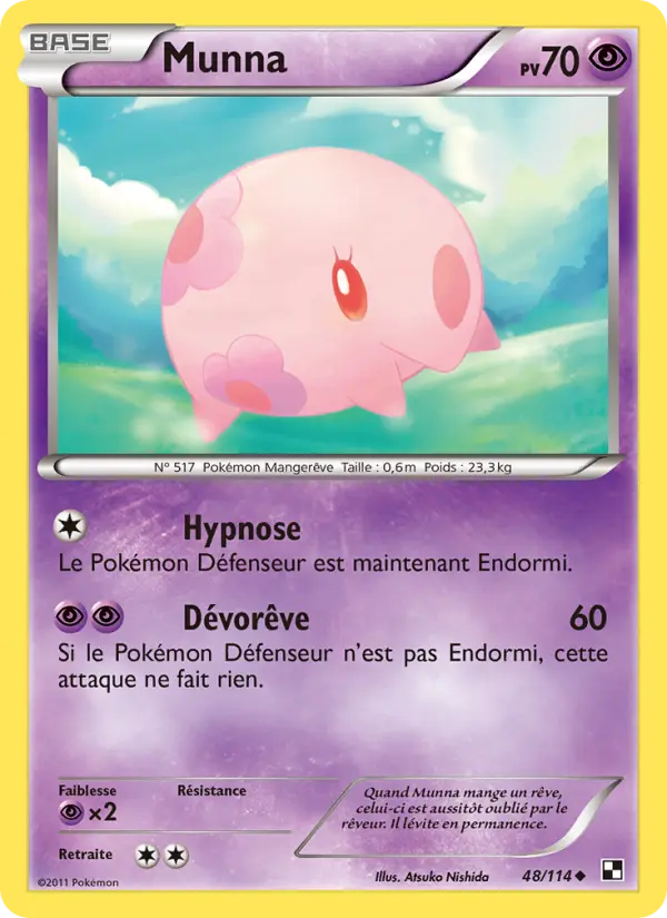 Munna — carte 48 de l’extension Noir & Blanc