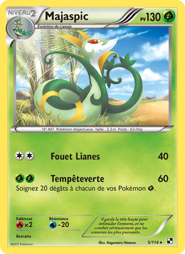 Majaspic — carte 5 de l’extension Noir & Blanc