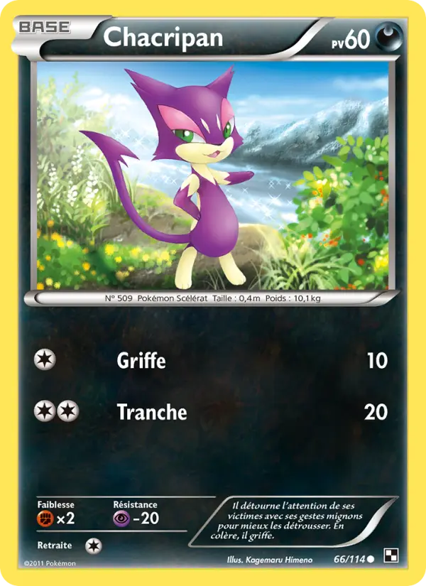 Chacripan — carte 66 de l’extension Noir & Blanc