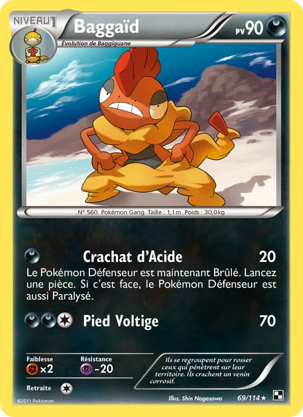 Baggaïd — carte 69 de l’extension Noir & Blanc