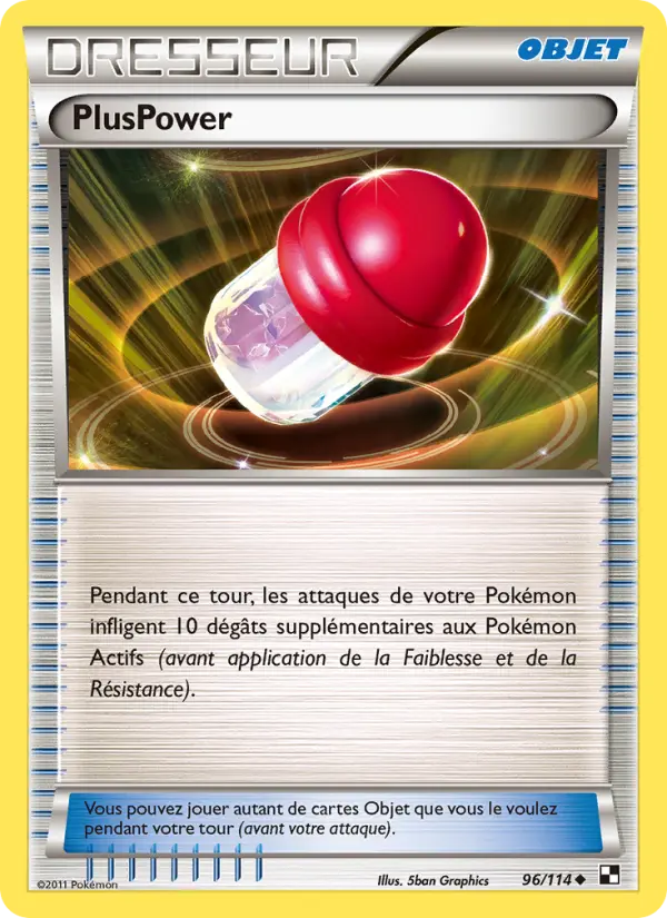 PlusPower — carte 96 de l’extension Noir & Blanc