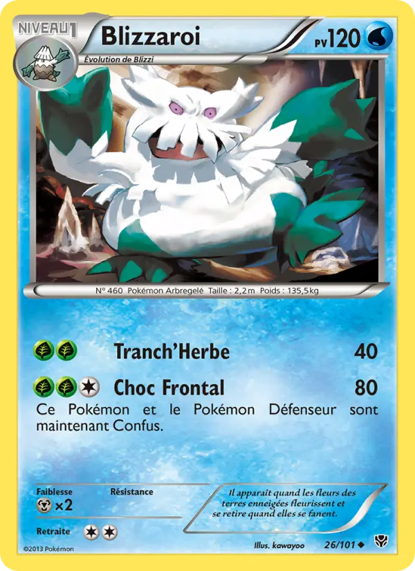 Blizzaroi — carte 26 de l’extension Explosion Plasma