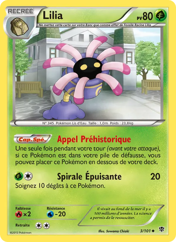 Lilia — carte 3 de l’extension Explosion Plasma