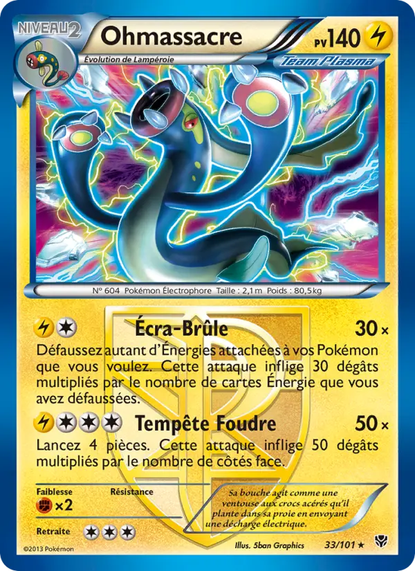 Ohmassacre — carte 33 de l’extension Explosion Plasma