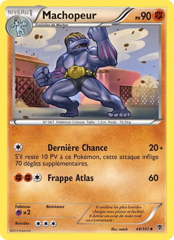 Machopeur — carte 48 de l’extension Explosion Plasma