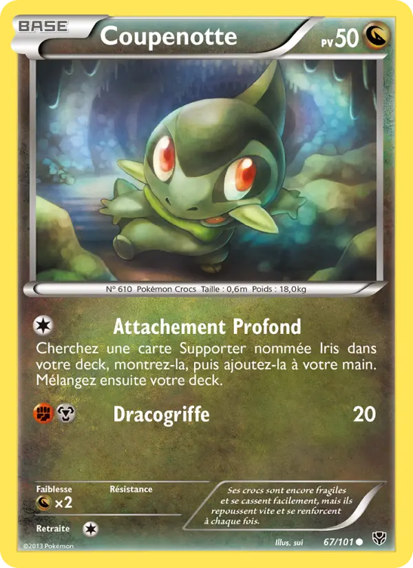 Coupenotte — carte 67 de l’extension Explosion Plasma