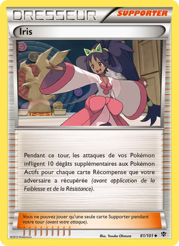 Iris — carte 81 de l’extension Explosion Plasma