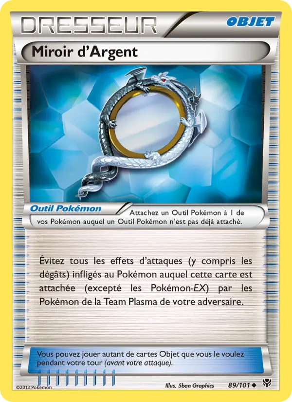 Miroir d’Argent — carte 89 de l’extension Explosion Plasma