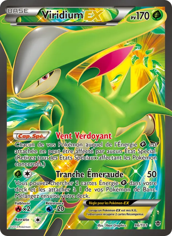 Viridium EX — carte 96 de l’extension Explosion Plasma