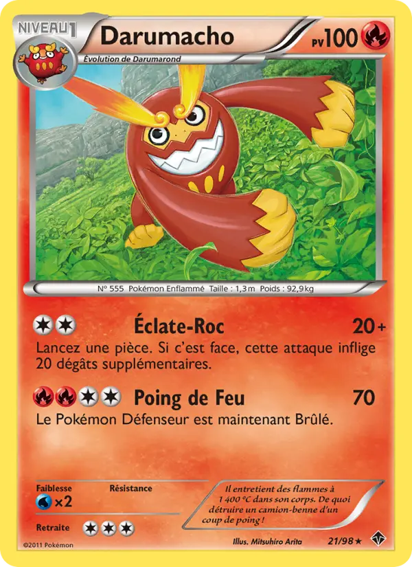 Darumacho — carte 21 de l’extension Pouvoirs Émergents