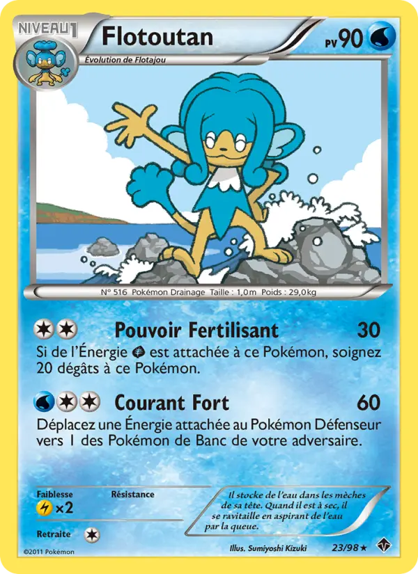 Flotoutan — carte 23 de l’extension Pouvoirs Émergents