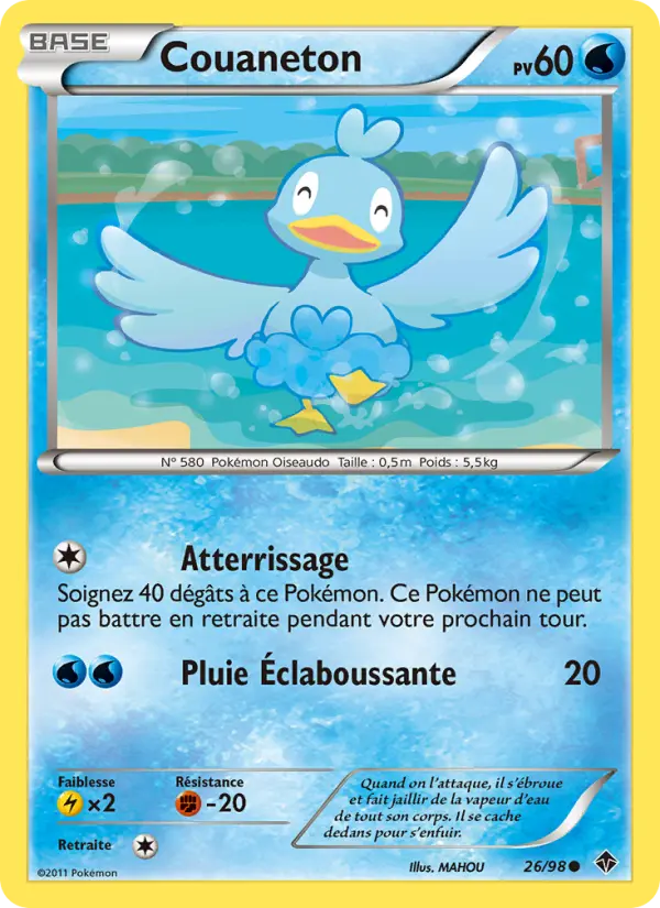 Couaneton — carte 26 de l’extension Pouvoirs Émergents
