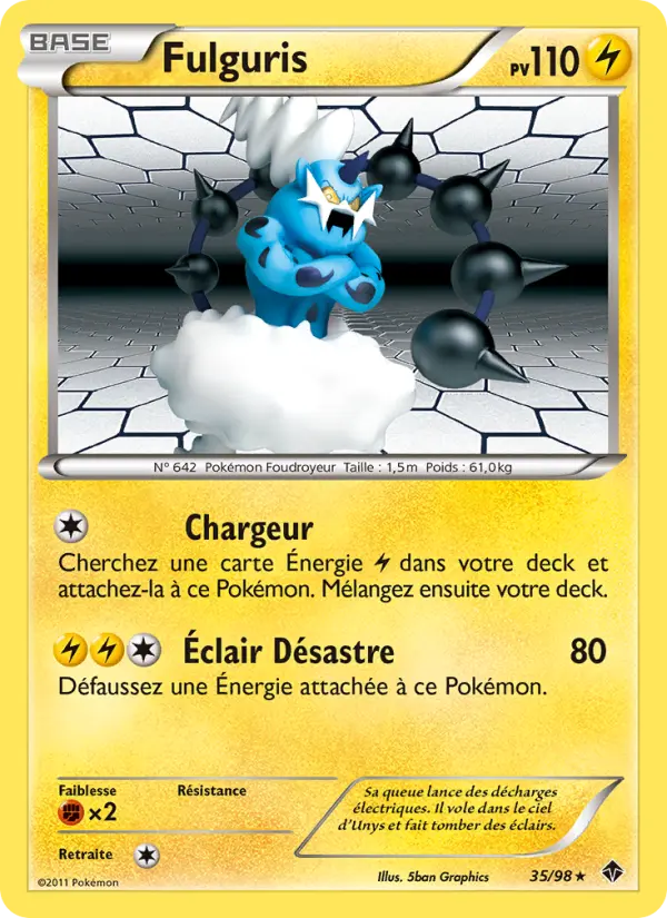 Fulguris — carte 35 de l’extension Pouvoirs Émergents