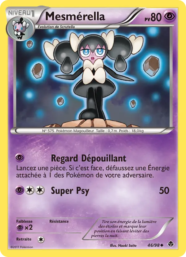 Mesmérella — carte 46 de l’extension Pouvoirs Émergents