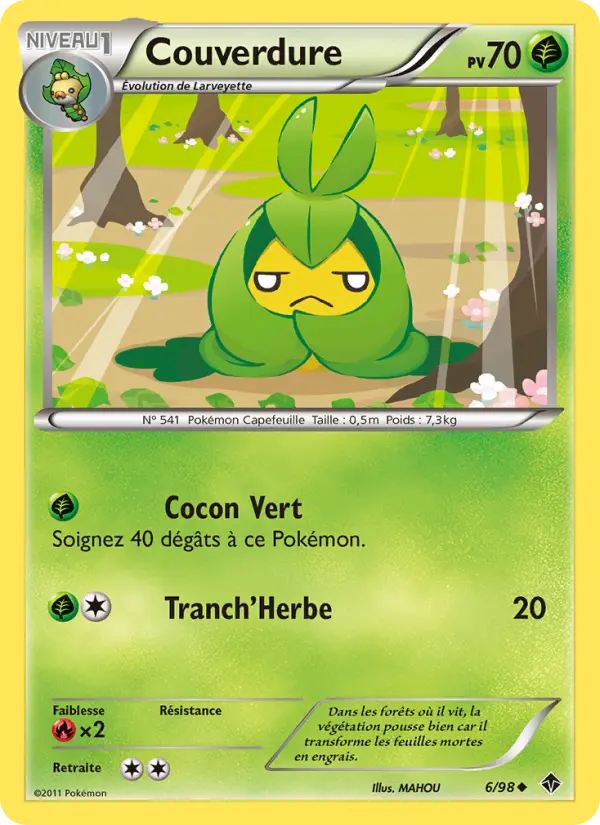 Couverdure — carte 6 de l’extension Pouvoirs Émergents