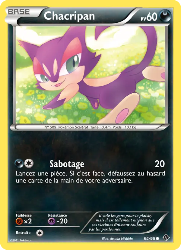 Chacripan — carte 64 de l’extension Pouvoirs Émergents