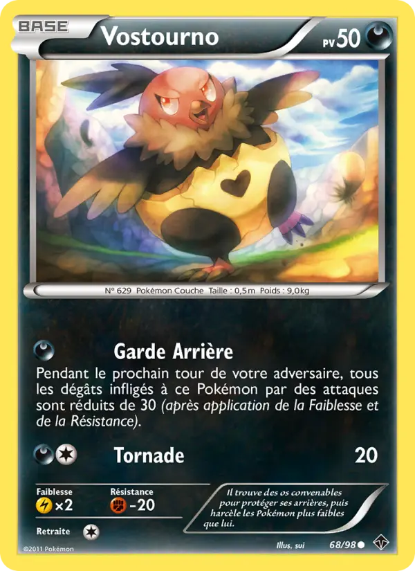 Vostourno — carte 68 de l’extension Pouvoirs Émergents