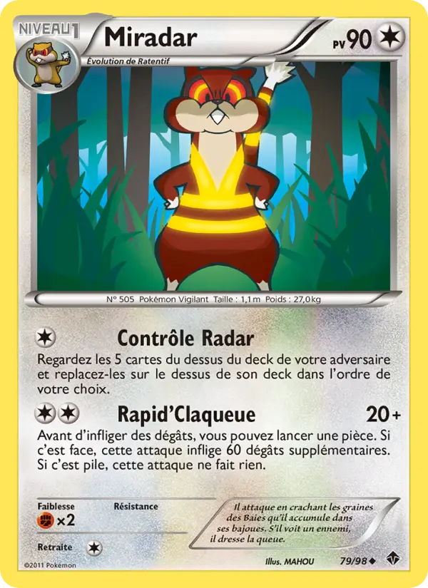 Miradar — carte 79 de l’extension Pouvoirs Émergents