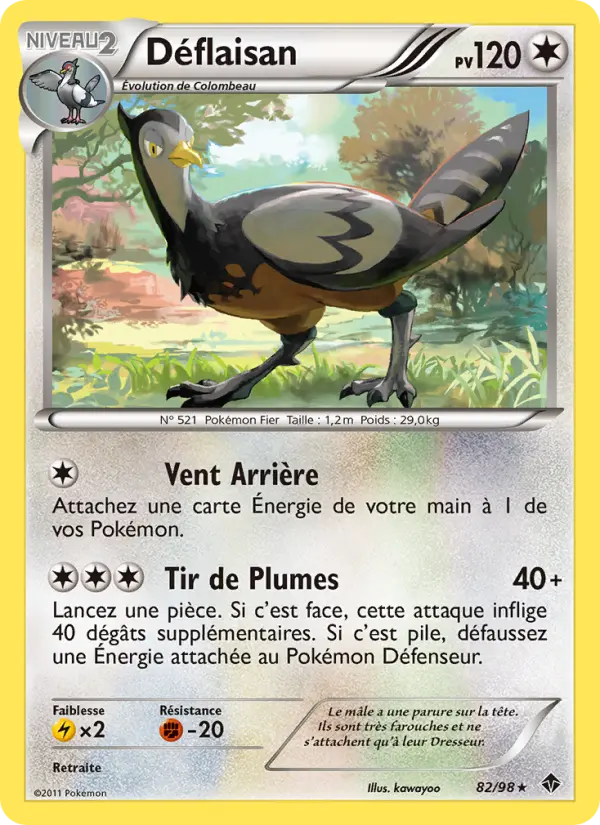 Déflaisan — carte 82 de l’extension Pouvoirs Émergents