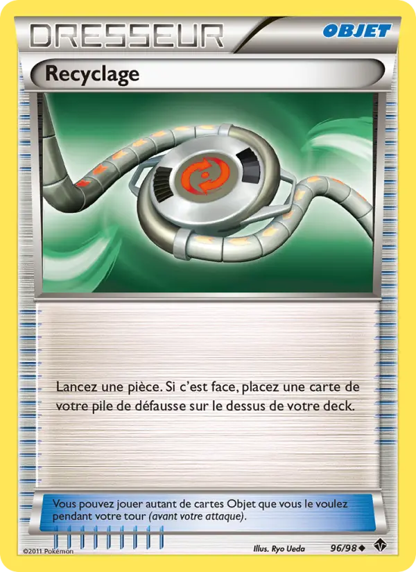 Recyclage — carte 96 de l’extension Pouvoirs Émergents
